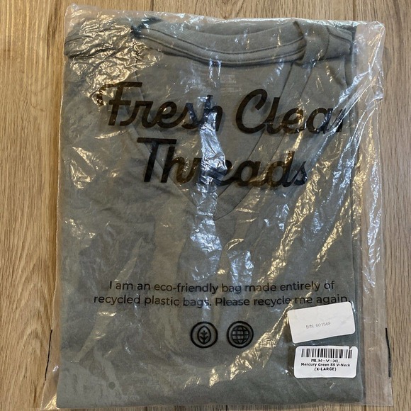 Fresh Clean Threads Men's V-Neck T-Shirt - Picture 2 of 6